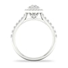 Thumbnail Image 2 of Diamond Engagement Ring 3/4 ct tw Round-cut 14K White Gold