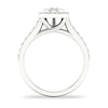 Thumbnail Image 3 of Diamond Engagement Ring 3/4 ct tw Round-cut 14K White Gold