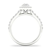 Thumbnail Image 3 of Diamond Engagement Ring 3/4 ct tw Round-cut 14K White Gold