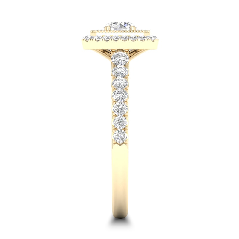 Main Image 3 of Diamond Ring 3/4 ct tw Round-cut 14K Yellow Gold