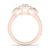Thumbnail Image 2 of Diamond Ring 1-1/3 ct tw Round-cut 14K Rose Gold