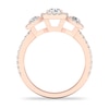 Thumbnail Image 1 of Diamond Ring 1-1/3 ct tw Round-cut 14K Rose Gold