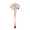 Thumbnail Image 3 of Diamond Ring 1 ct tw Round-cut 14K Rose Gold
