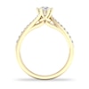 Diamond Ring 1/2 ct tw Round-cut 14K Yellow Gold