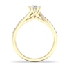 Thumbnail Image 2 of Diamond Ring 1/2 ct tw Round-cut 14K Yellow Gold