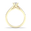 Thumbnail Image 1 of Diamond Ring 1/2 ct tw Round-cut 14K Yellow Gold