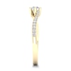 Thumbnail Image 2 of Diamond Ring 1/2 ct tw Round-cut 14K Yellow Gold