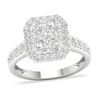 Thumbnail Image 1 of Diamond Engagement Ring 1 ct tw Round-cut 14K White Gold