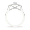 Thumbnail Image 3 of Diamond Engagement Ring 1 ct tw Round-cut 14K White Gold