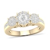 Thumbnail Image 0 of Diamond Ring 3/4 ct tw Round-cut 14K Yellow Gold