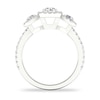 Thumbnail Image 3 of Diamond Engagement Ring 1-1/3 ct tw Round 14K White Gold