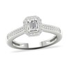Thumbnail Image 1 of Diamond Ring 1/3 ct tw Emerald-cut 14K White Gold