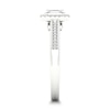 Thumbnail Image 2 of Diamond Ring 1/3 ct tw Emerald-cut 14K White Gold