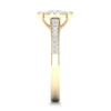 Thumbnail Image 3 of Diamond Ring 1/3 ct tw Baguette/Round-cut 14K Yellow Gold