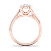 Thumbnail Image 2 of Diamond Ring 3/4 ct tw Round-cut 14K Rose Gold