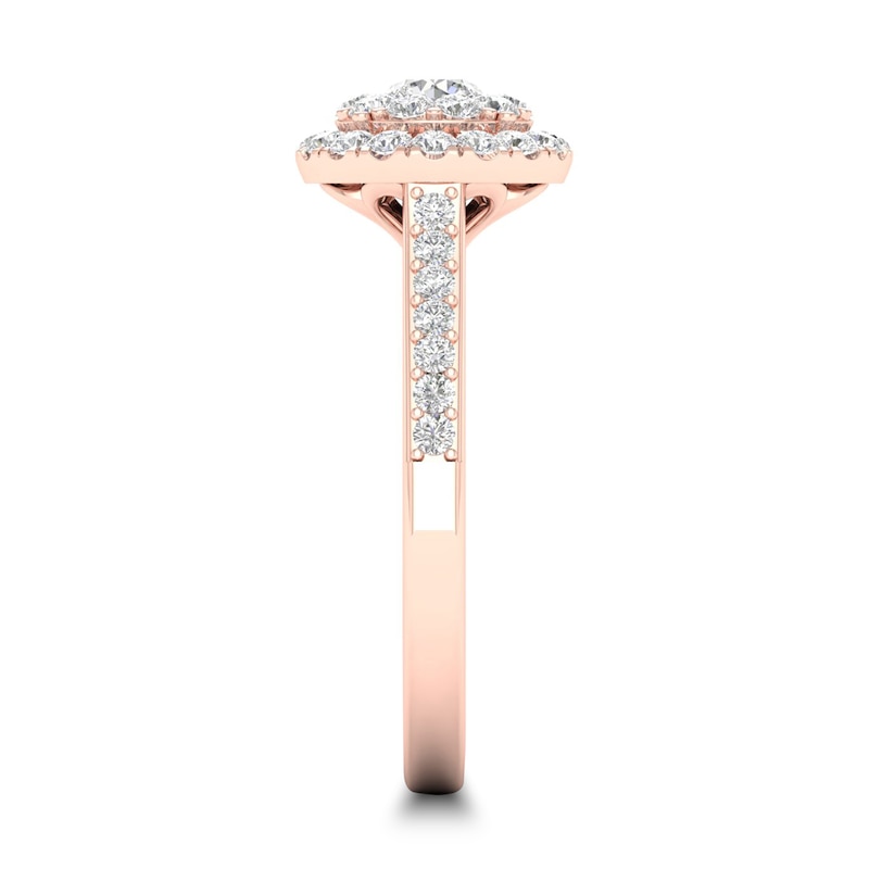 Main Image 3 of Diamond Ring 3/4 ct tw Round-cut 14K Rose Gold
