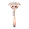 Thumbnail Image 2 of Diamond Ring 1-1/5 ct tw Round-cut 14K Rose Gold