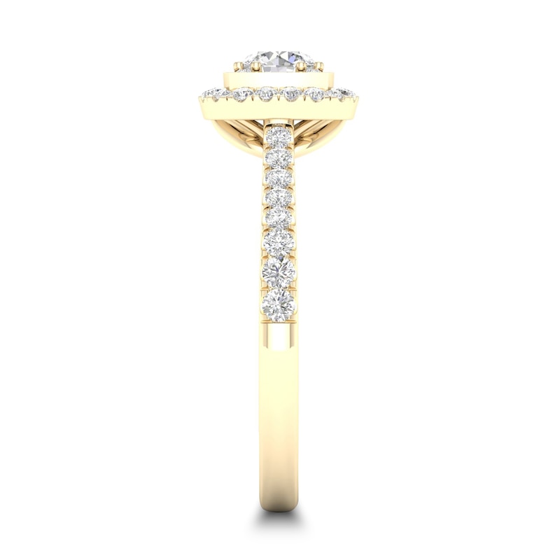 Main Image 3 of Diamond Ring 3/4 ct tw Round-cut 14K Yellow Gold