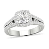 Thumbnail Image 1 of Diamond Engagement Ring 1-1/2 ct tw Round 14K White Gold