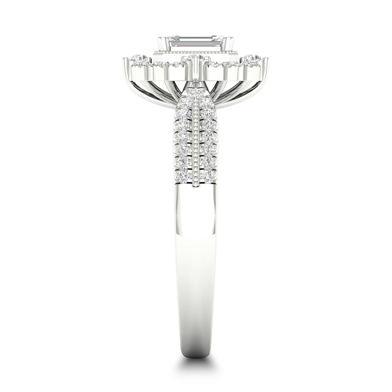Main Image 2 of Diamond Engagement Ring 5/8 ct tw Round-cut 14K White Gold