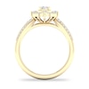 Thumbnail Image 2 of Diamond Ring 5/8 ct tw Round-cut 14K Yellow Gold