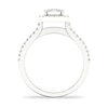 Thumbnail Image 3 of Diamond Engagement Ring 3/4 ct tw Round-cut 14K White Gold