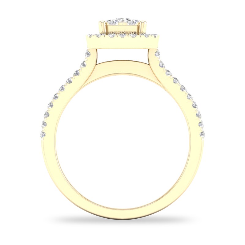 Main Image 2 of Diamond Ring 3/4 ct tw Round-cut 14K Yellow Gold