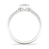 Thumbnail Image 3 of Diamond Ring 3/8 ct tw Round-cut 14K White Gold