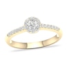 Thumbnail Image 0 of Diamond Ring 3/8 ct tw Round-cut 14K Yellow Gold