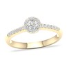 Thumbnail Image 0 of Diamond Ring 3/8 ct tw Round-cut 14K Yellow Gold