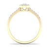 Thumbnail Image 1 of Diamond Ring 3/8 ct tw Round-cut 14K Yellow Gold