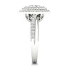 Thumbnail Image 1 of Diamond Engagement Ring 1-1/5 ct tw Oval/Round 14K White Gold