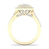 Thumbnail Image 3 of Diamond Ring 1-1/5 ct tw Round-cut 14K Yellow Gold