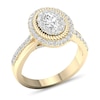 Thumbnail Image 4 of Diamond Ring 1-1/5 ct tw Round-cut 14K Yellow Gold