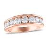 Thumbnail Image 1 of Diamond Wedding Band 1-1/2 ct tw Round 14K Rose Gold