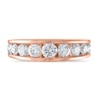 Thumbnail Image 2 of Diamond Wedding Band 1-1/2 ct tw Round 14K Rose Gold
