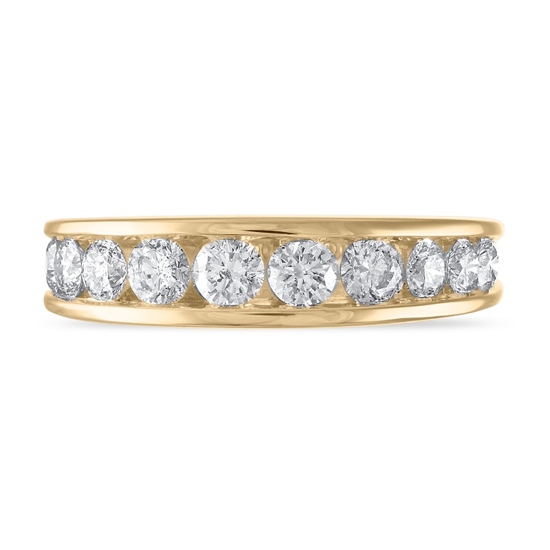 Main Image 2 of Diamond Wedding Band 1-1/5 ct tw Round 14K Yellow Gold