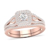 Thumbnail Image 0 of Diamond Bridal Set 5/8 ct tw Round 14K Rose Gold