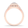 Thumbnail Image 2 of Diamond Bridal Set 5/8 ct tw Round 14K Rose Gold