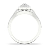 Thumbnail Image 2 of Diamond Bridal Set 5/8 ct tw Round 14K White Gold