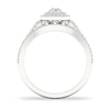 Thumbnail Image 2 of Diamond Bridal Set 5/8 ct tw Round 14K White Gold