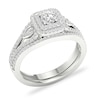 Thumbnail Image 3 of Diamond Bridal Set 5/8 ct tw Round 14K White Gold