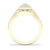 Thumbnail Image 2 of Diamond Bridal Set 5/8 ct tw Round 14K Yellow Gold
