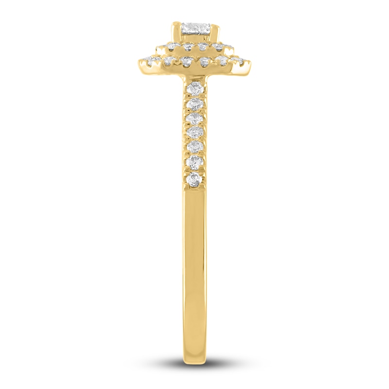 Main Image 2 of Diamond Ring 1/2 ct tw Round 14K Yellow Gold