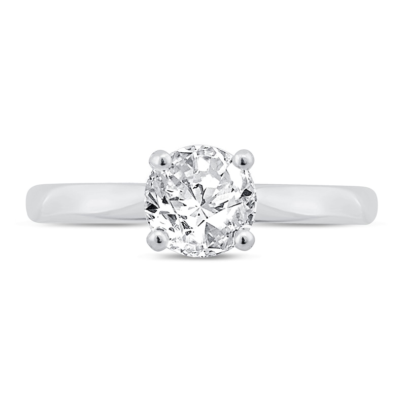 Main Image 3 of Pnina Tornai Never Alone Diamond Engagement Ring 1 ct tw Round 14K White Gold (I1/I)