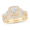 Thumbnail Image 1 of Diamond Bridal Set 1 ct tw Round-cut 14K Yellow Gold