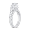 Thumbnail Image 2 of Diamond Bridal Set 2 ct tw Pear-shaped/Round-cut 14K White Gold