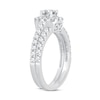 Thumbnail Image 2 of Diamond Bridal Set 1-1/2 ct tw Round-cut 14K White Gold