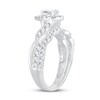 Thumbnail Image 2 of Diamond Bridal Set 1 ct tw Pear-shaped/Round-cut 14K White Gold