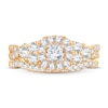Thumbnail Image 3 of Diamond Bridal Set 1 ct tw Round-cut 14K Yellow Gold